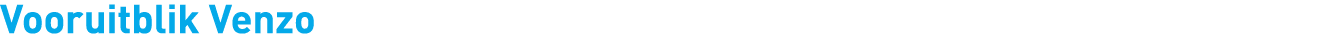 Vooruitblik Venzo